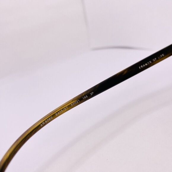 Giorgio Armani Sunglasses Frames Of Life AR 8060 5405/57 50 [] 21 145 Polarized - Picture 4 of 9